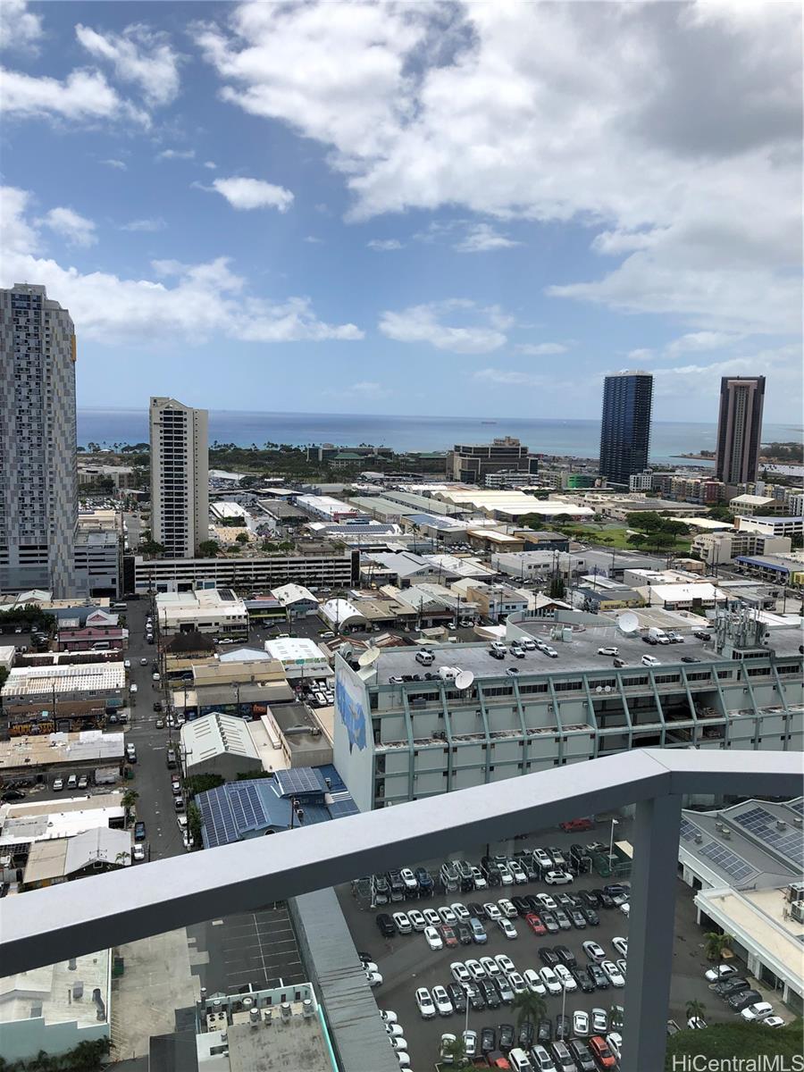 a city view with buildings