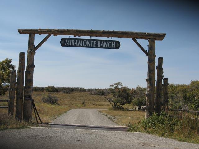 a view of a street sign