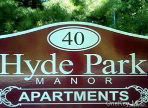 View of Hyde Park Manor Entry Sign