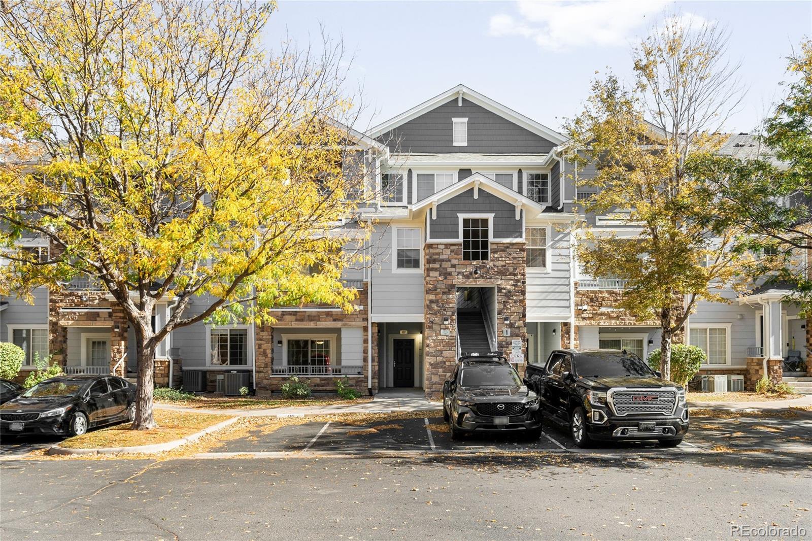 a front view of a house with yard