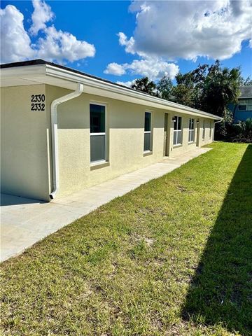 $2,200 | 2330-2332 Hoople Street | Central Fort Myers