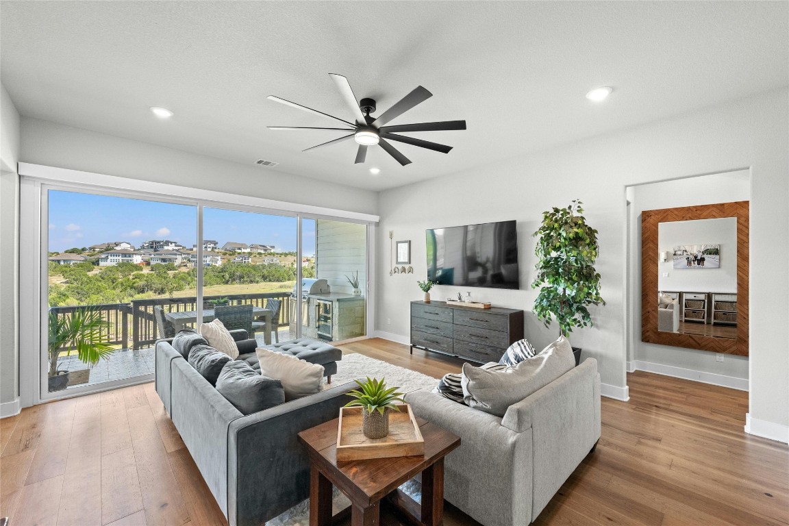 Incredible Hill Country Views from Family Room