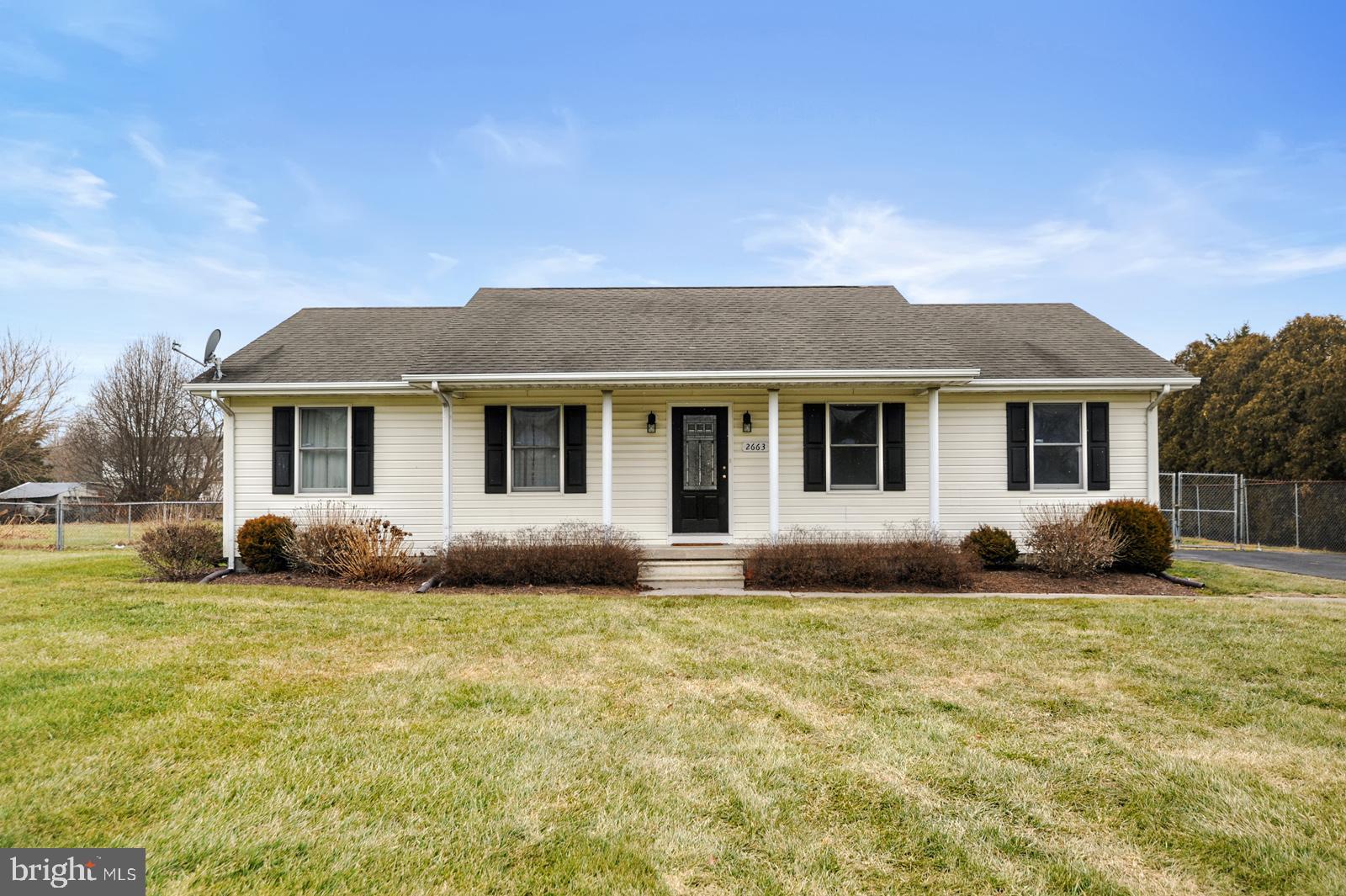 a view of a house with a patio