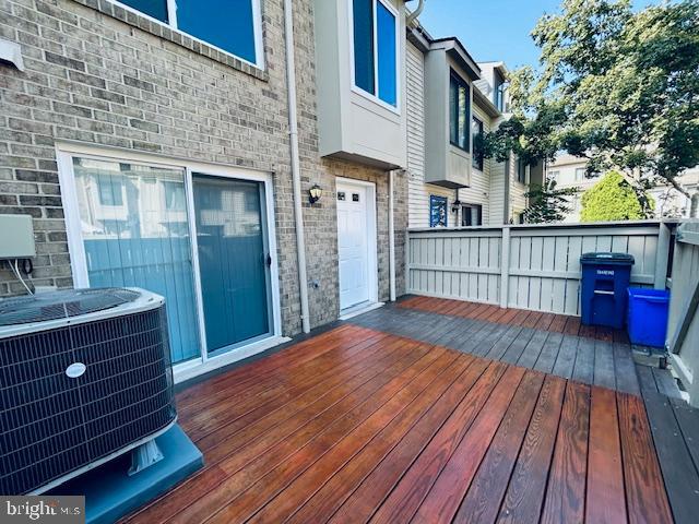 a view of outdoor space and deck