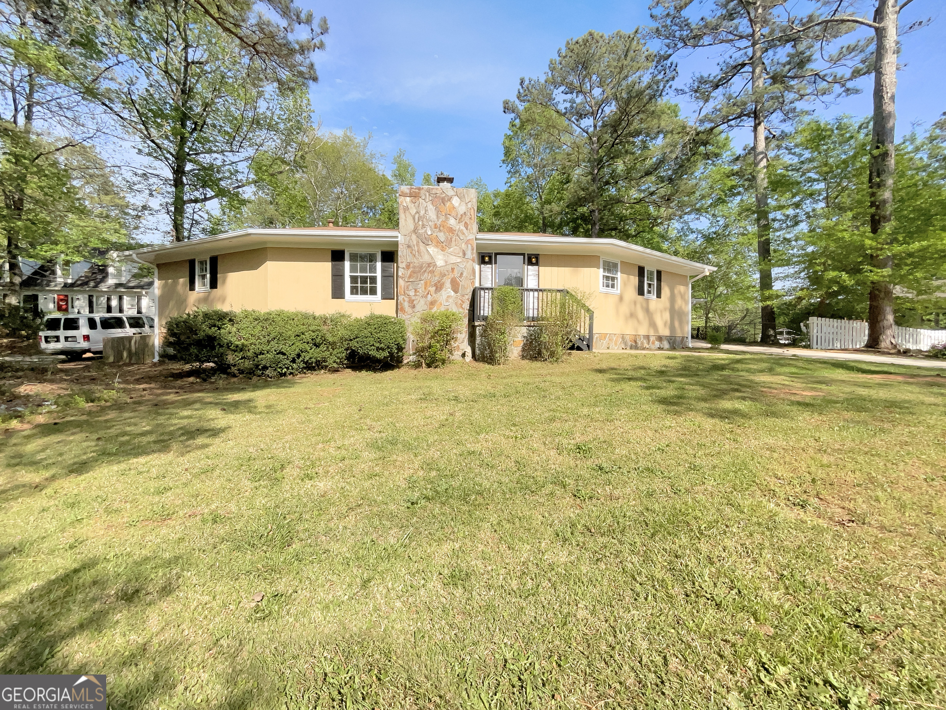 a house that has a big yard