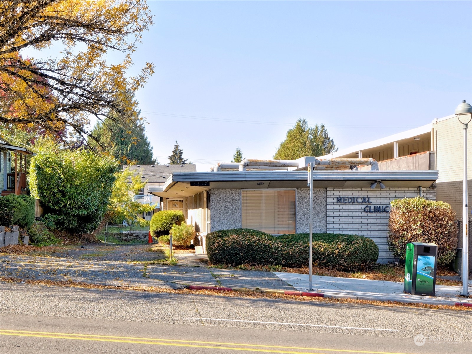 a view of a house with a outdoor space