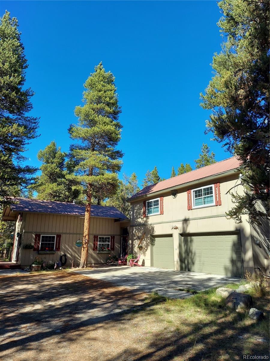 a view of a house with a patio