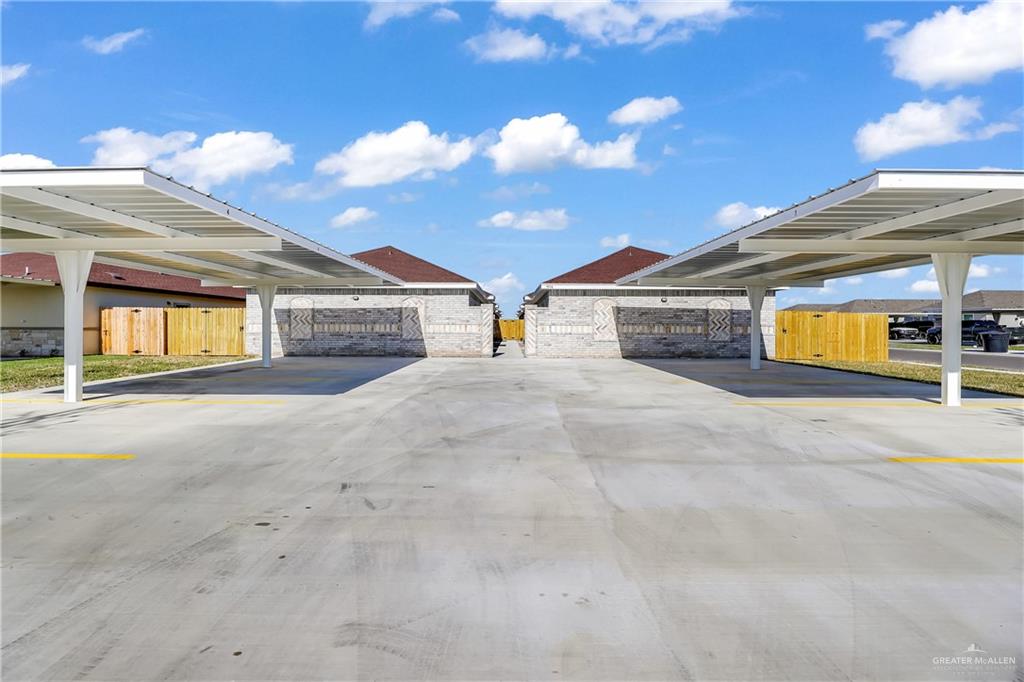 a view of a house with a outdoor space