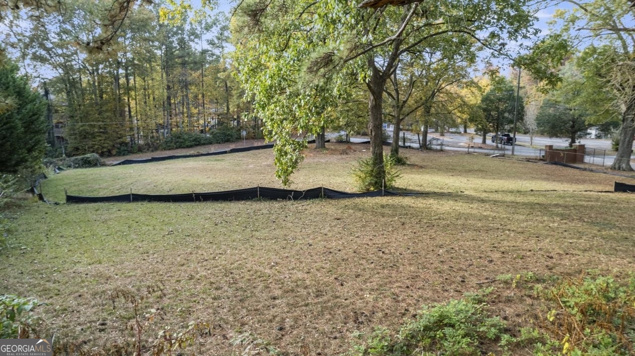 a view of outdoor space with trees