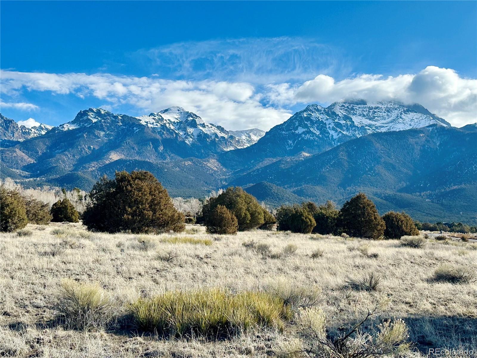 a view of snow covered with snow