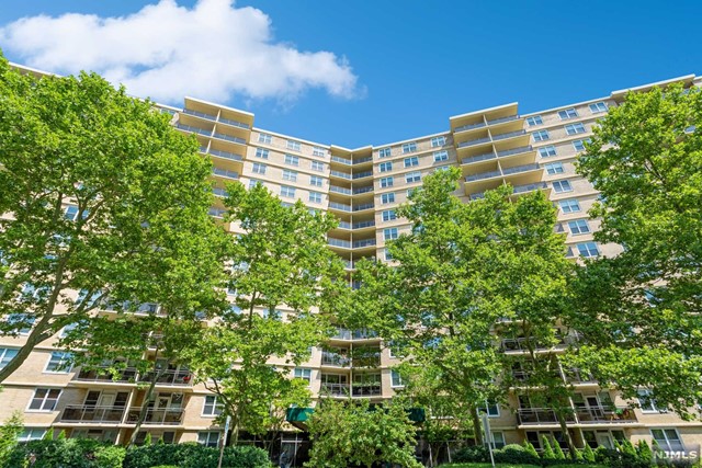 a front view of a building