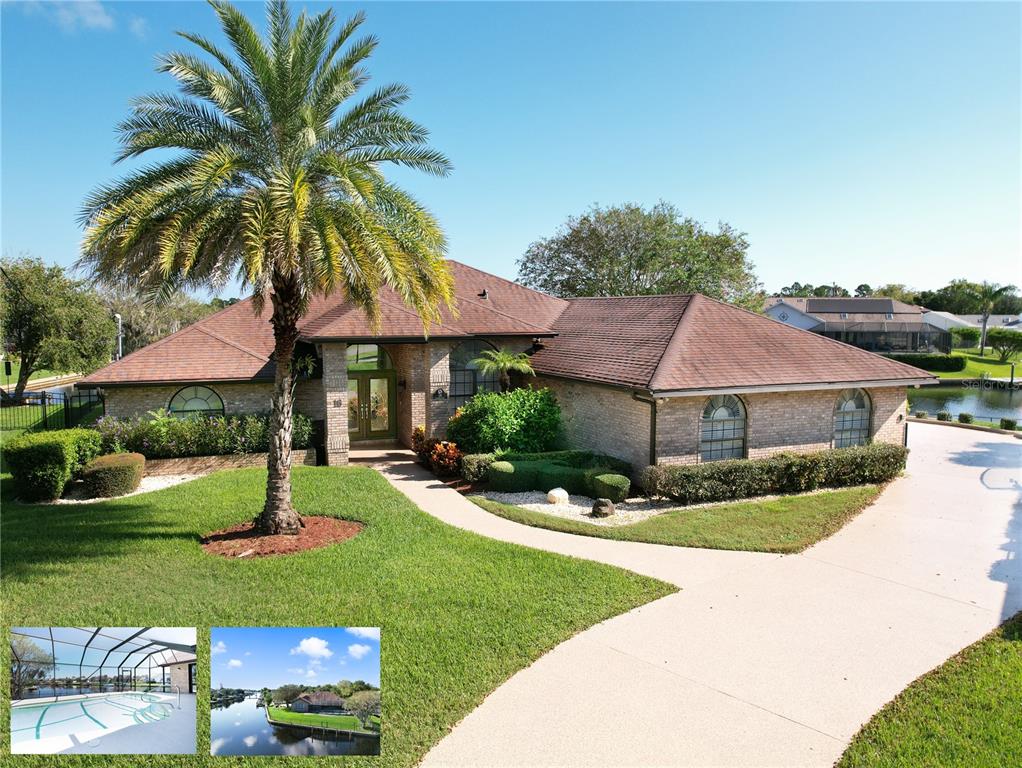 Saltwater Canal Pool Home