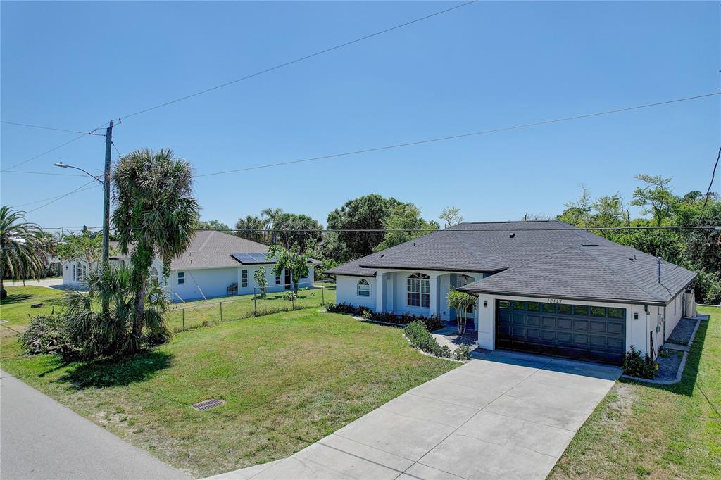 front view of house with a yard