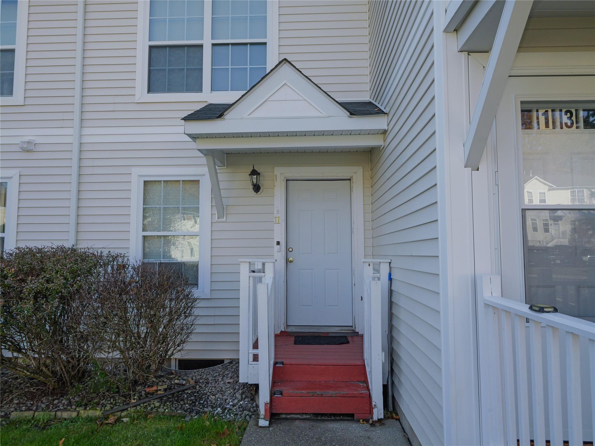 View of entrance to property