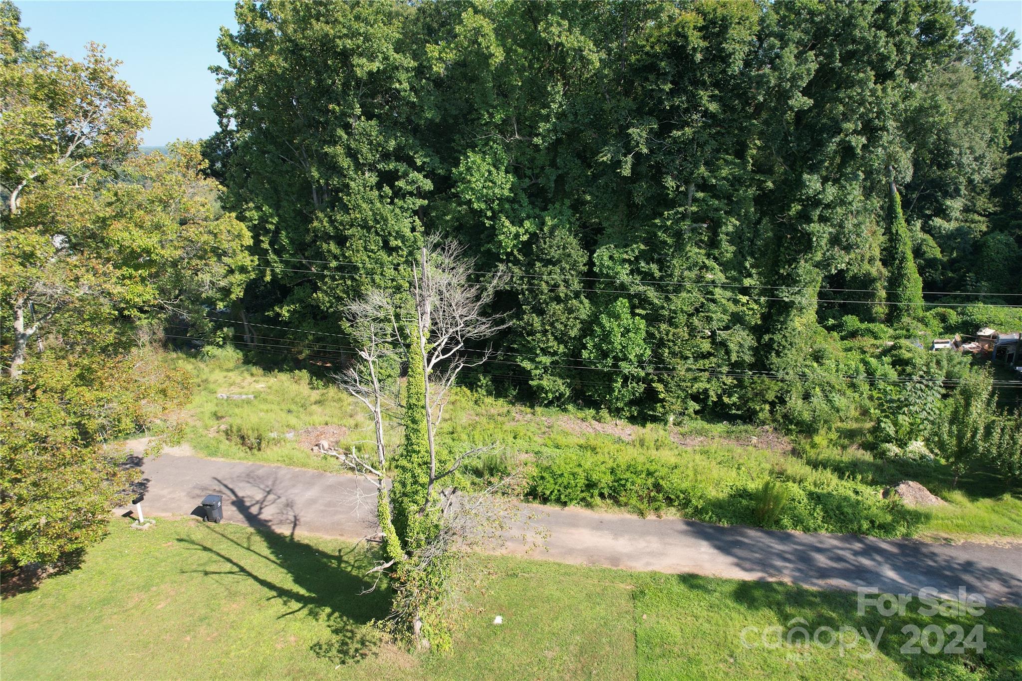 a view of a backyard of the house