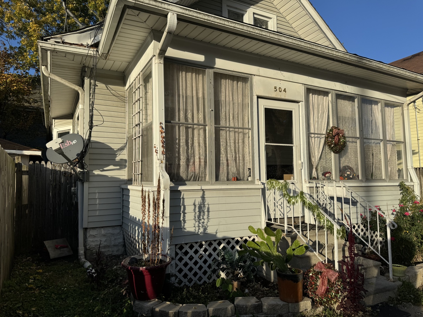 front view of a house