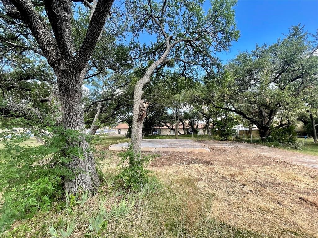 a view of outdoor space with trees