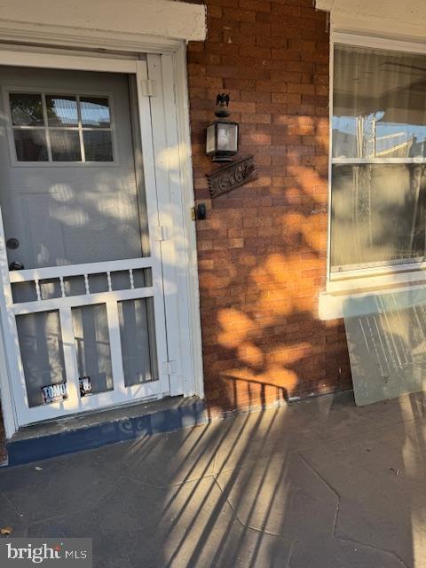 a view of a house with a door