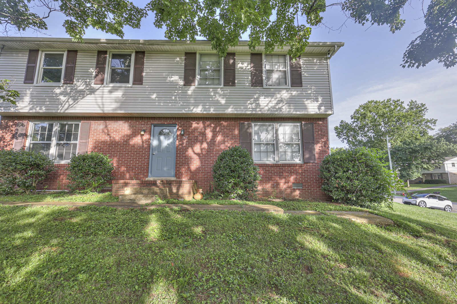 front view of house with a yard