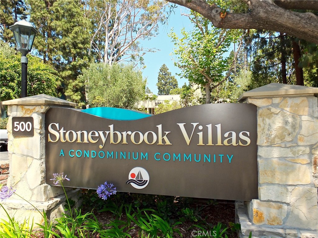 a view of outdoor space with sign board