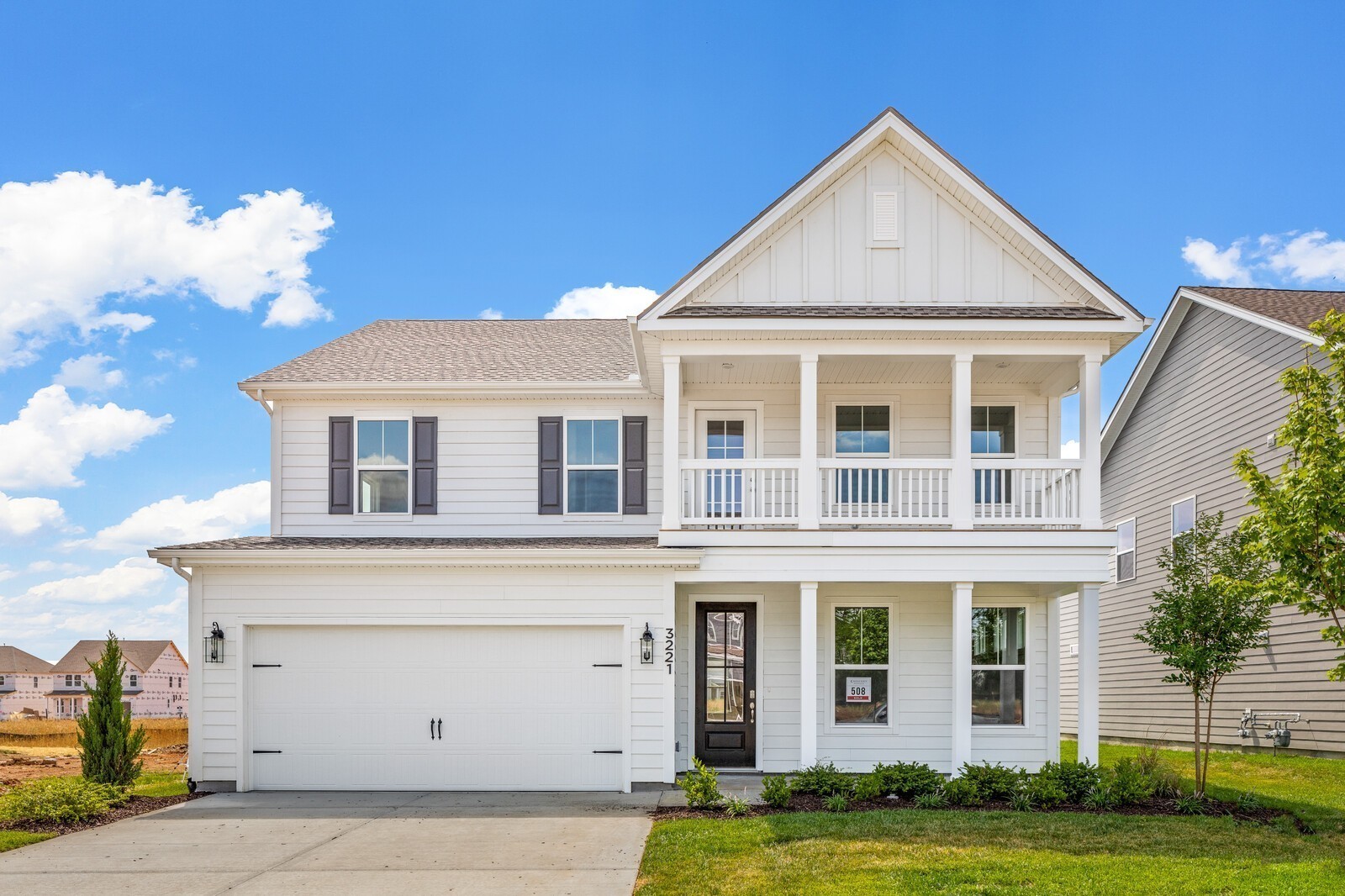 *not actual home* photo of previously built home Represents exterior color and elevation of what home will be.