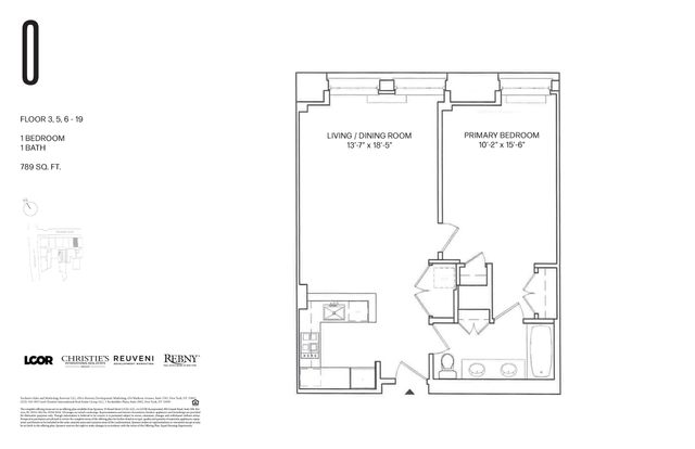 $980,000 | 25 Broad Street, Unit 16O | Financial District