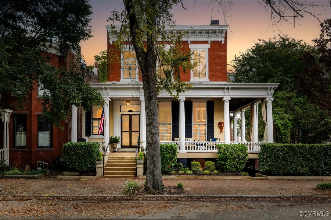 front view of a house