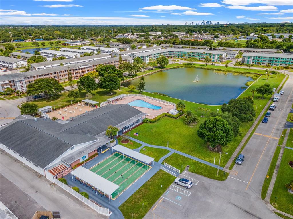 a view of a tennis court