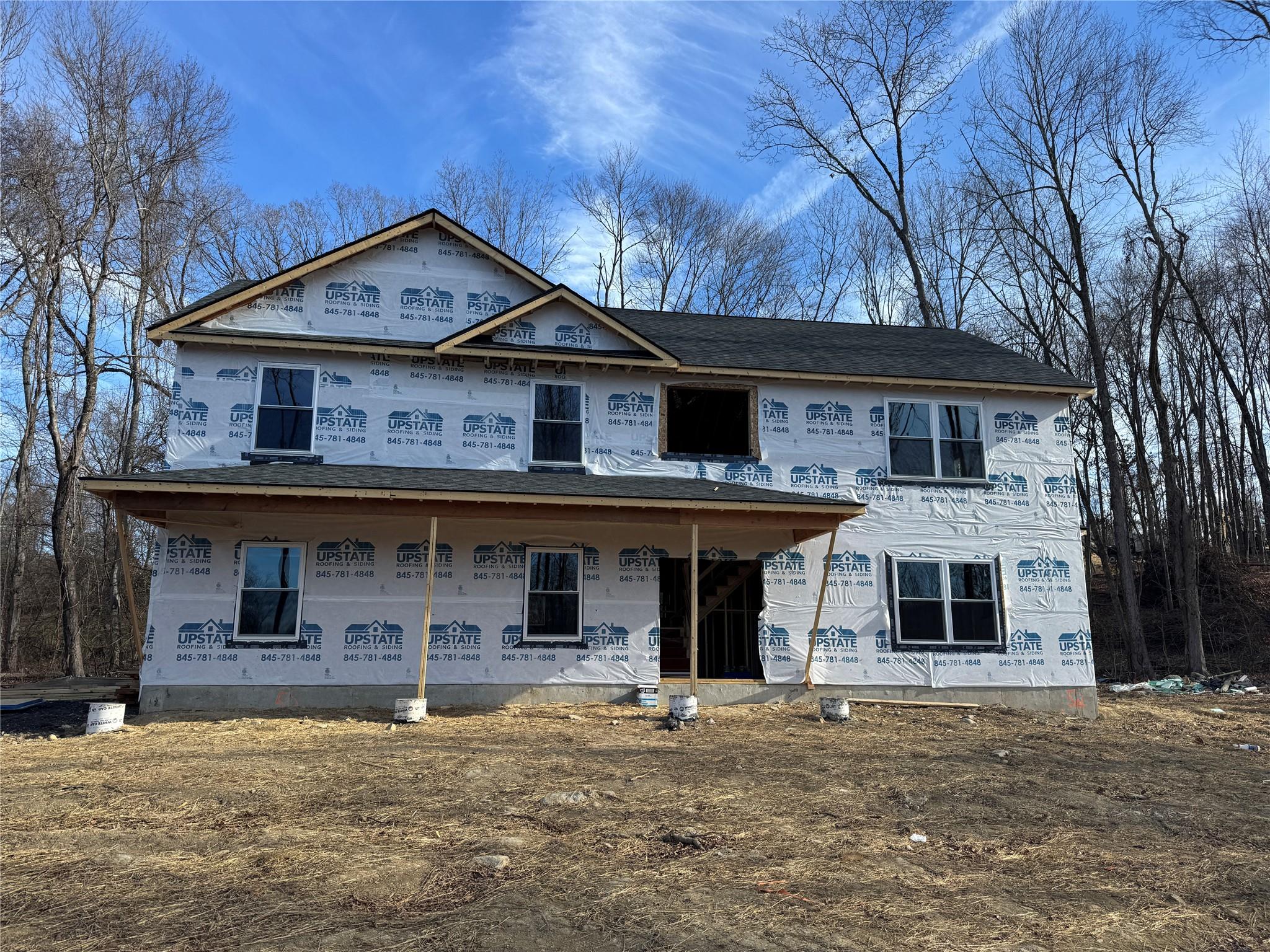 View of property under construction