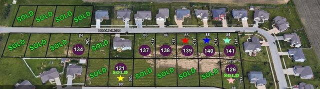 $58,300 | Lot 138 Fedor Circle | Bloomington