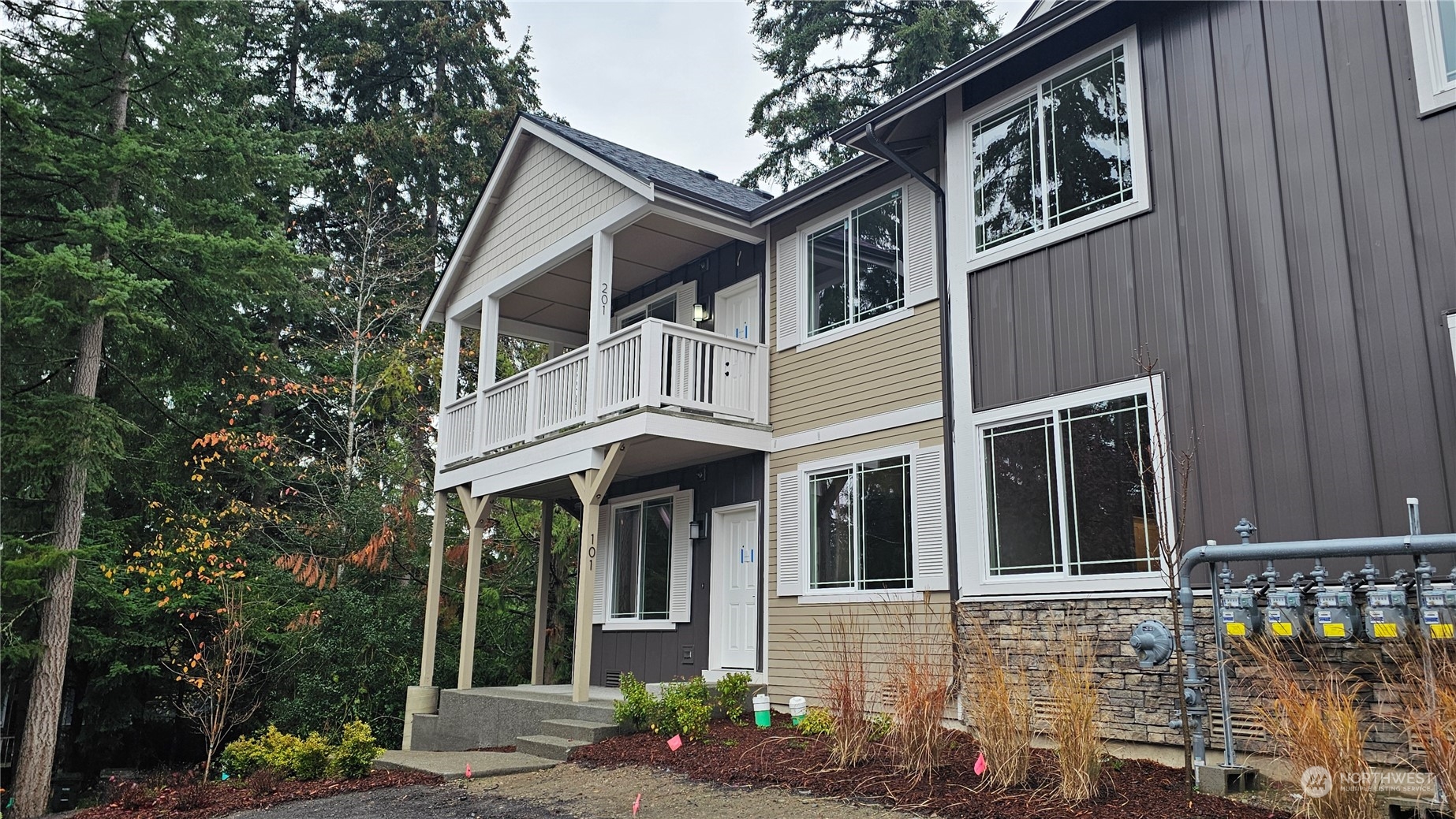 front view of a house