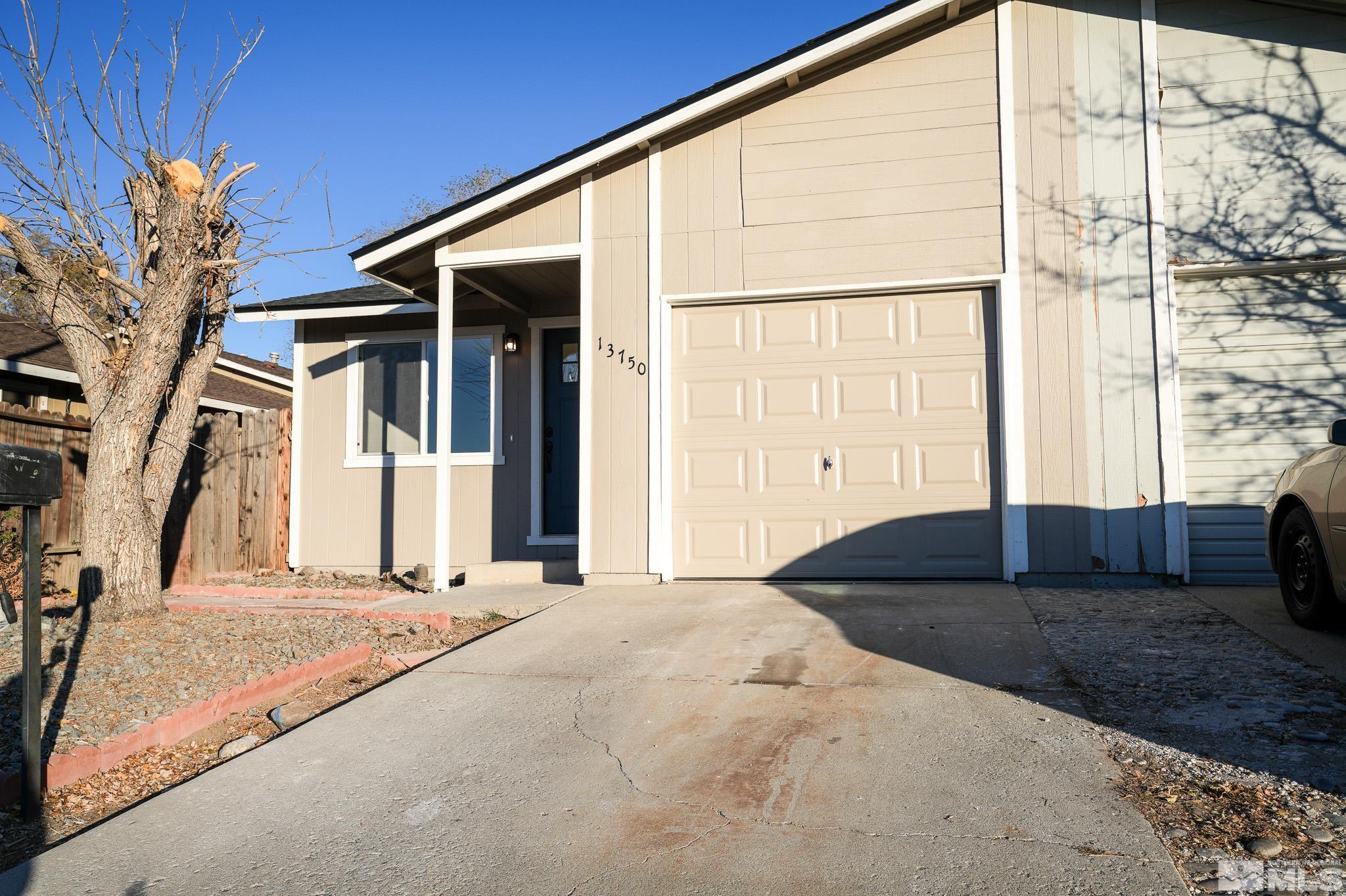 a view of a house with a outdoor space