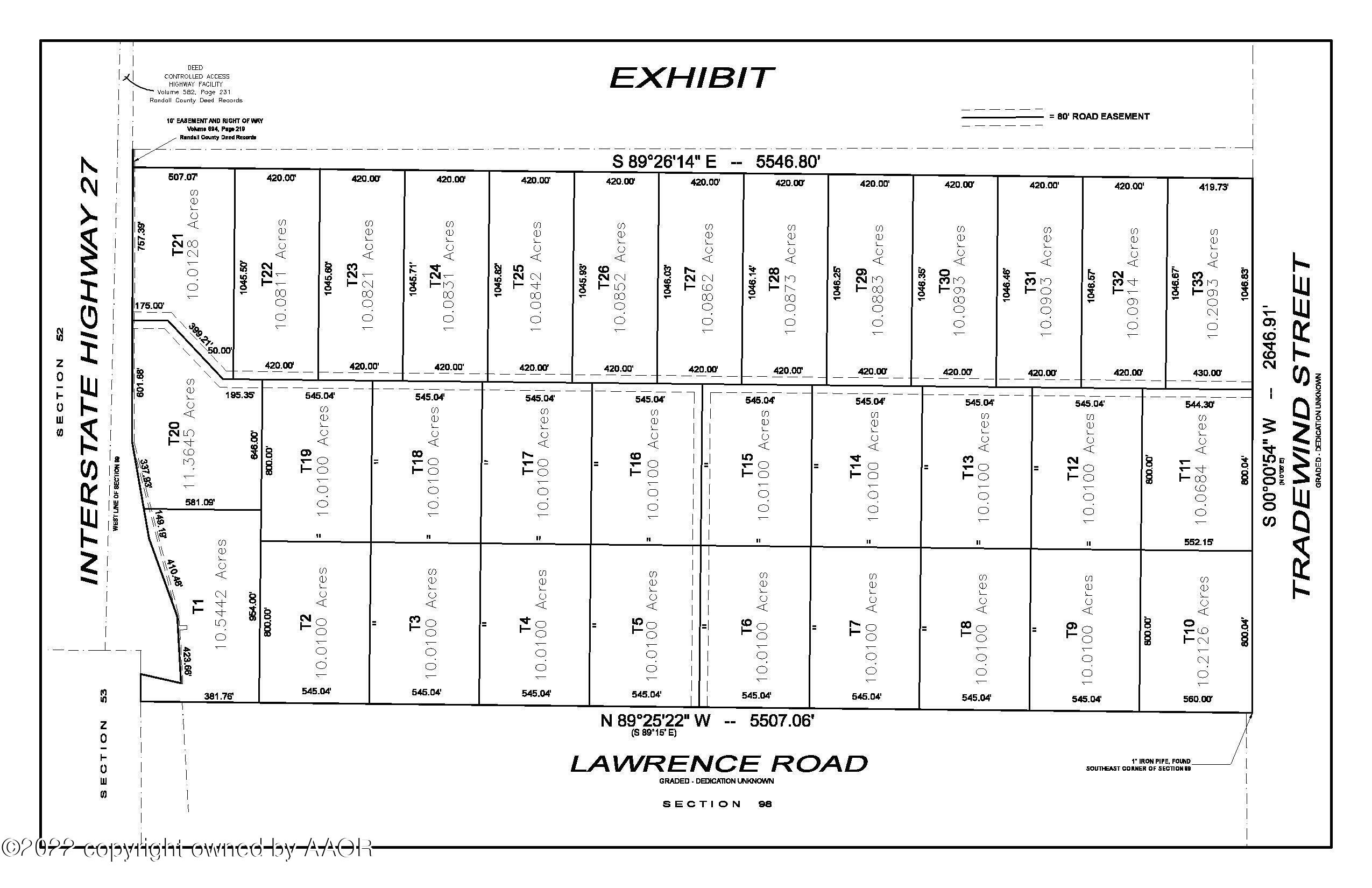 Tract Map