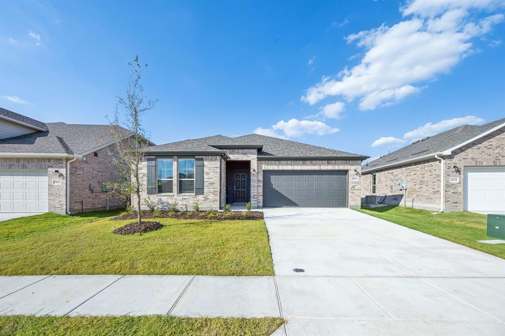 a view of house with yard outdoor seating and barbeque oven