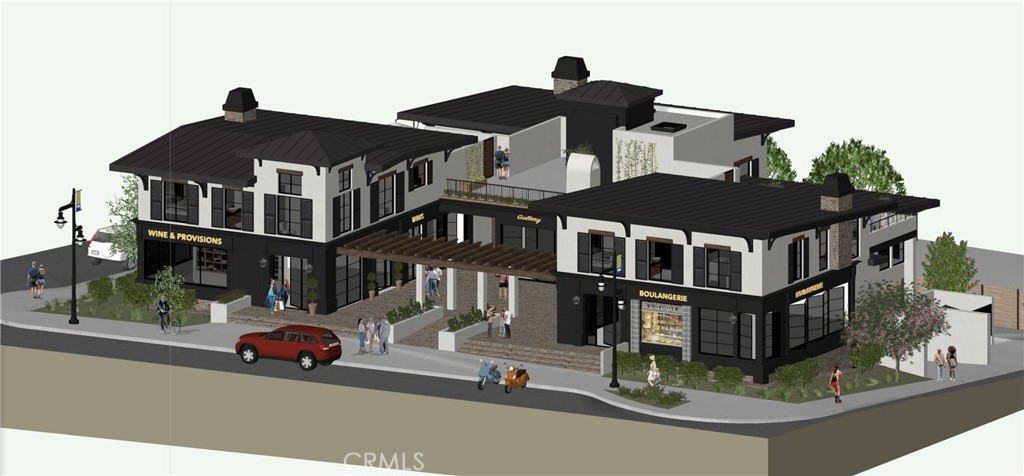 NW View of Rendering for proposed project