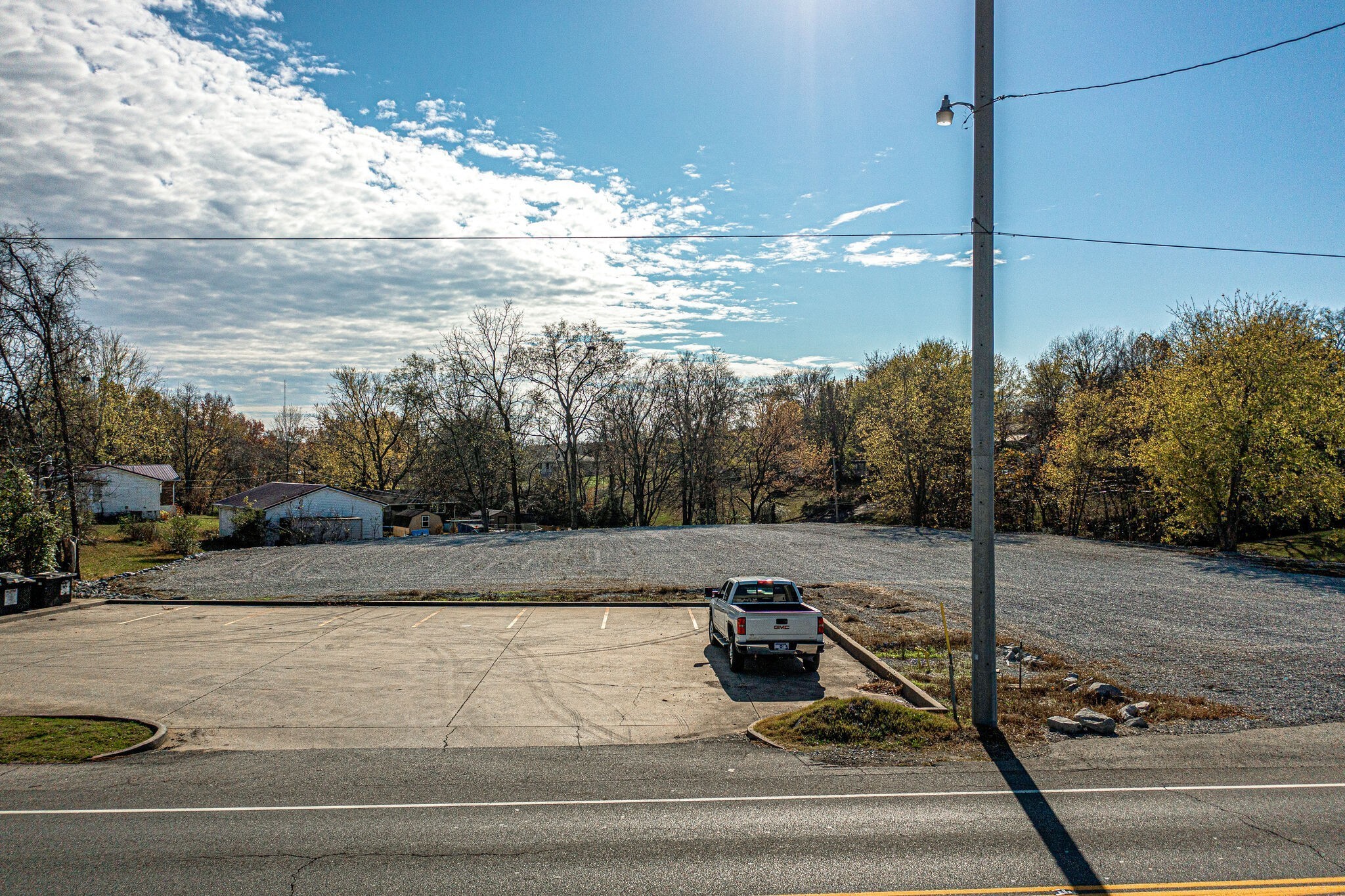 a view of a street