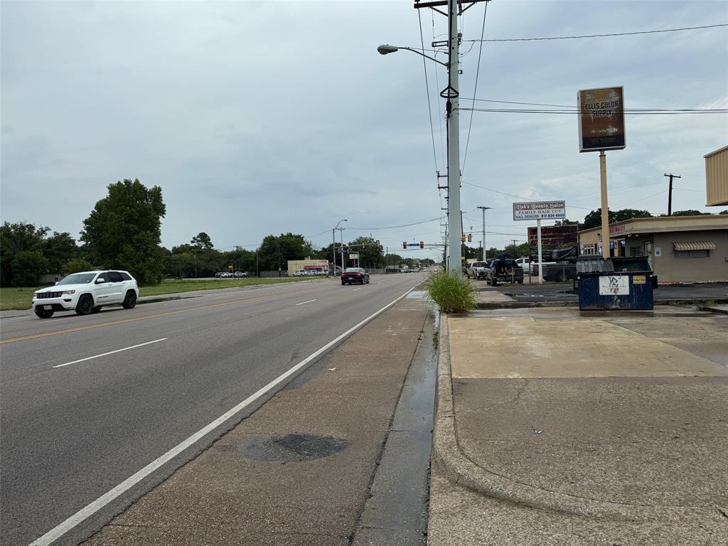 a car parked on the side of the road