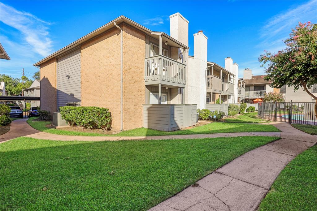 Corner view of Condo