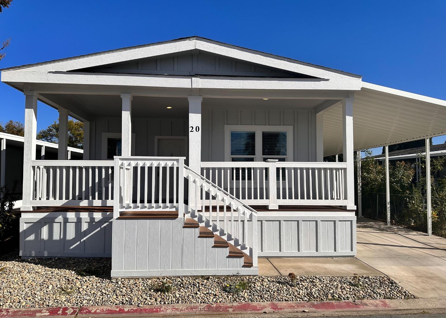 front view of a house