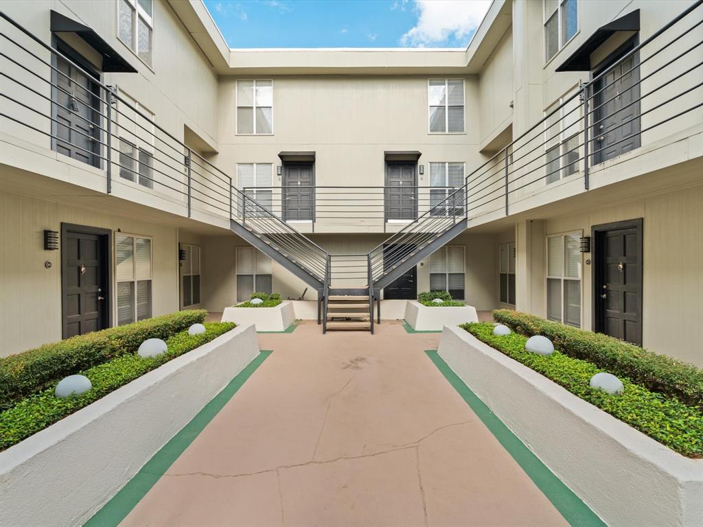 a house view with a sitting space