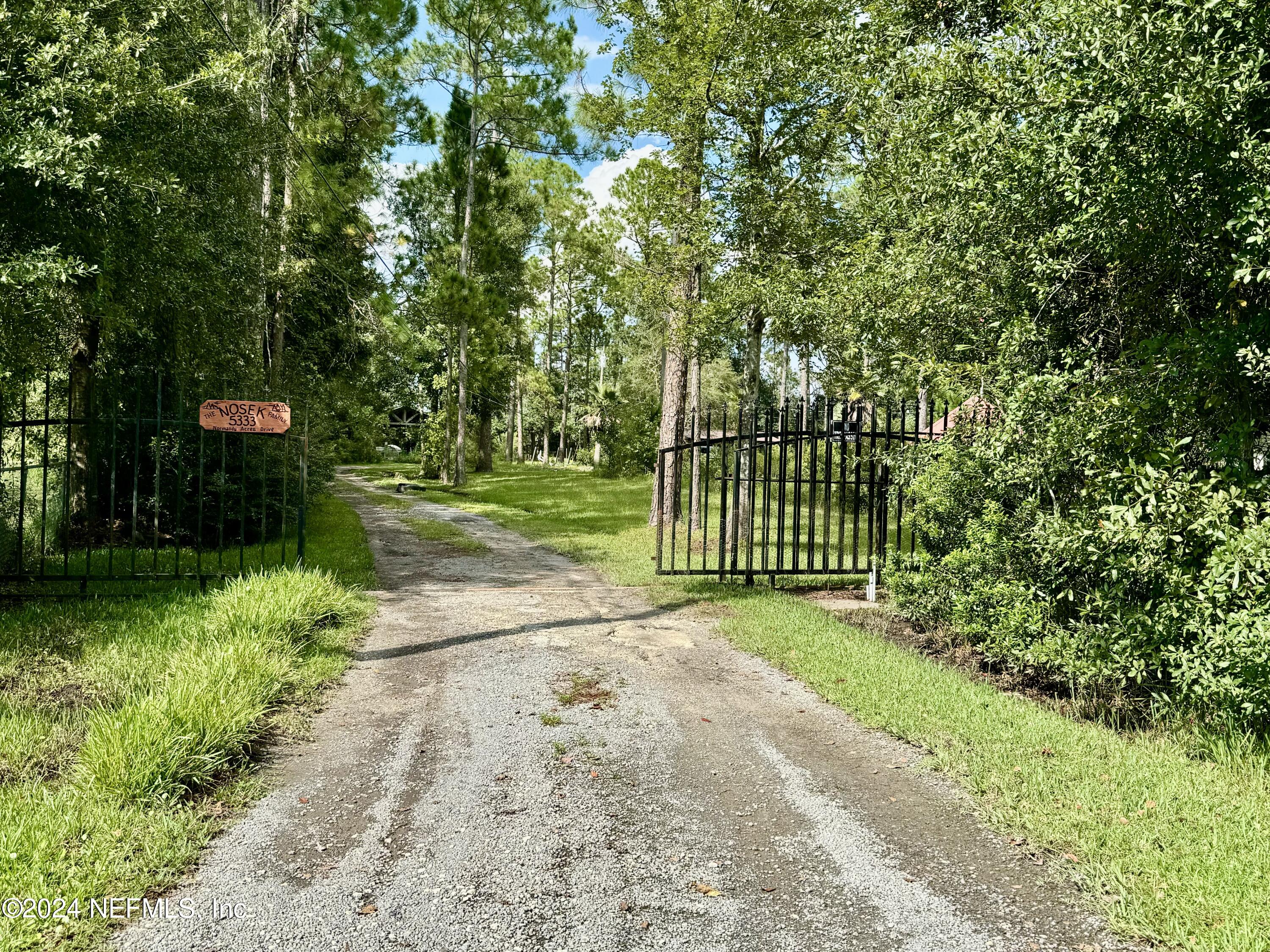 Gated entrance