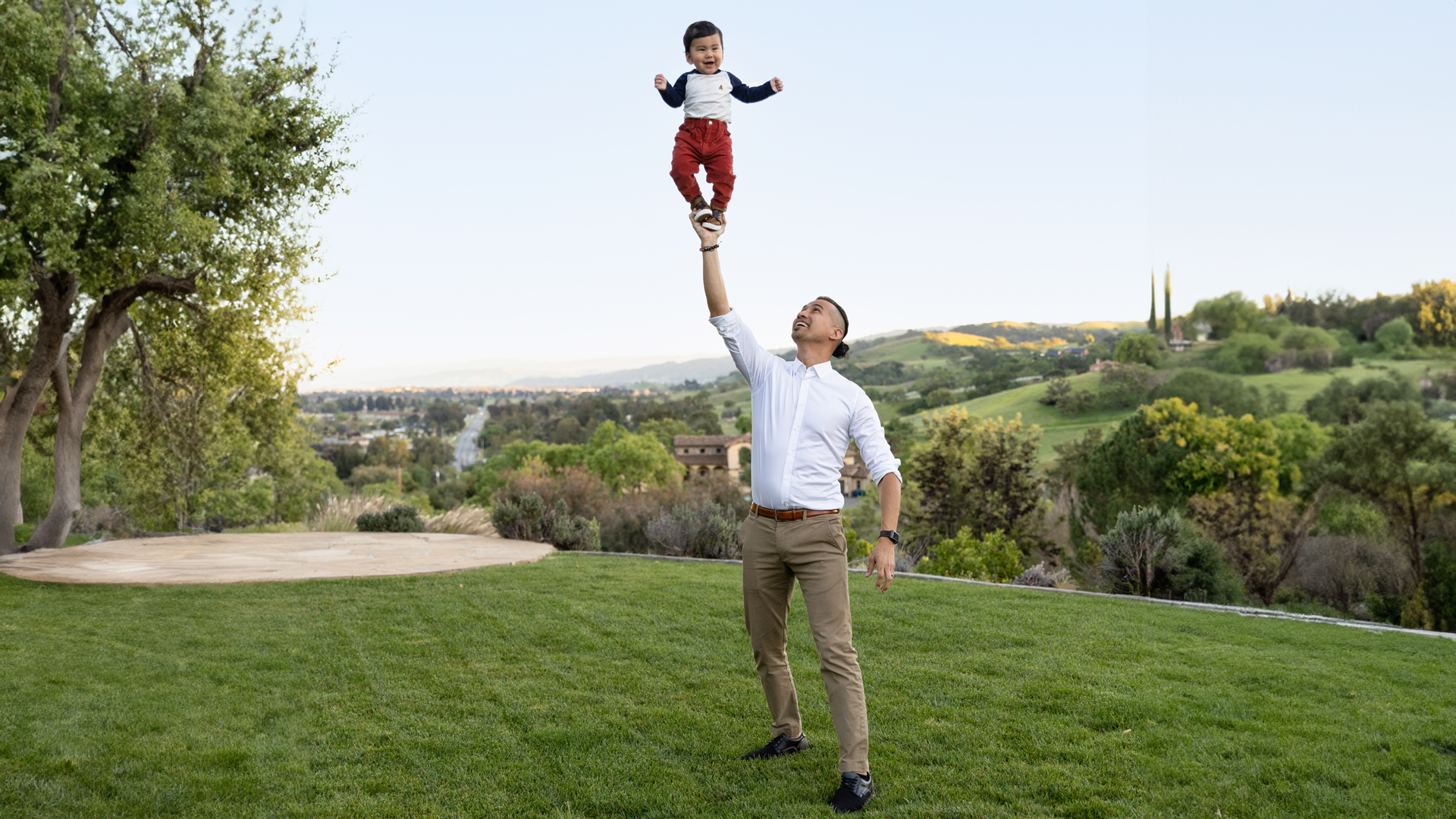 Image of Francisco and his son