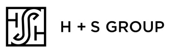 The logo of H+S GROUP