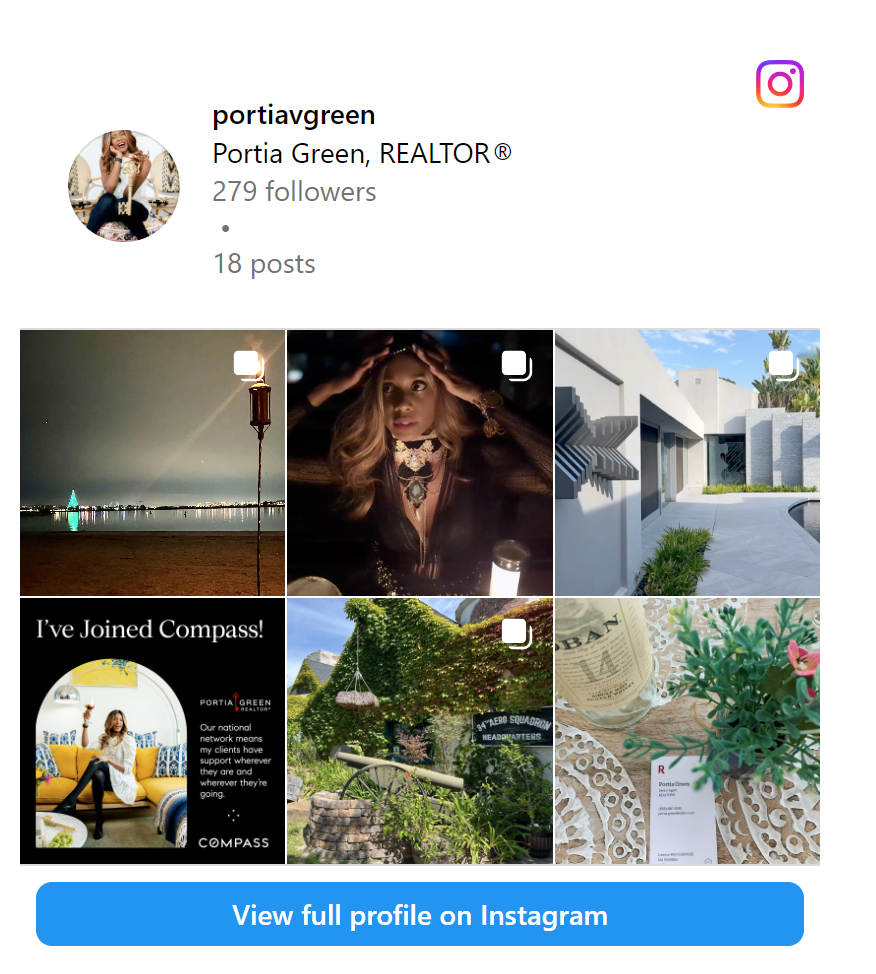 Portia Green Realtor at Compass on Instagram