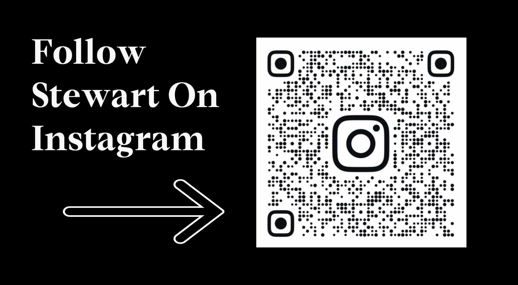 Follow Stewart On Instagram!