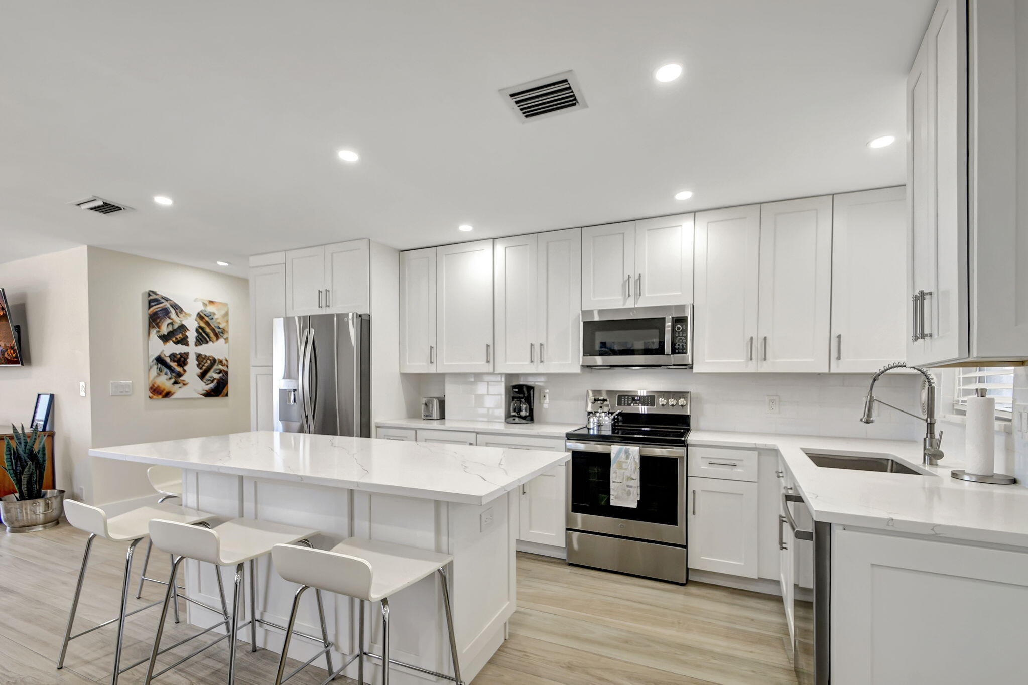 renovated kitchen