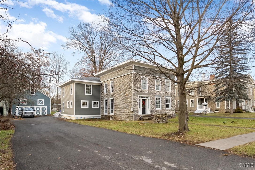 Historic stone village home remodeled from top to