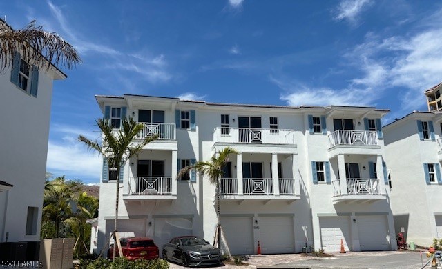 a front view of a house with balcony