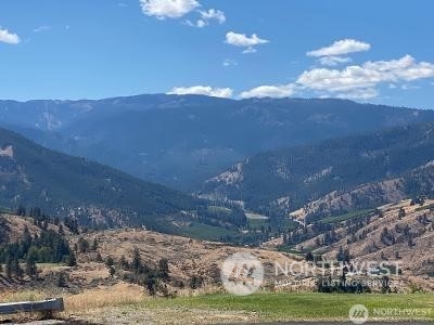 a view of outdoor space and mountain view