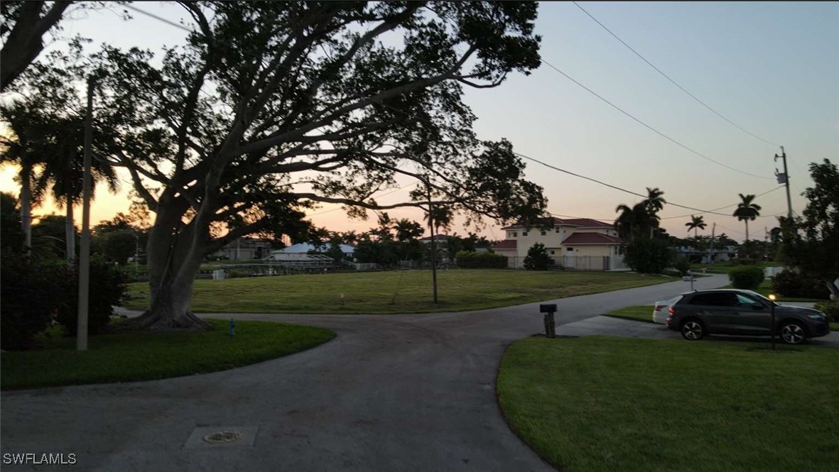 a view of a street